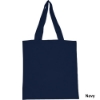 Cotton Canvas Tote Bag-Navy Blue