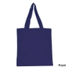 Cotton Canvas Tote-Royal Blue