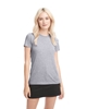 Next Level Apparel Ladies T-Shirt Heather Grey