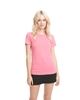 Next Level Apparel Ladies T-Shirt Hot Pink