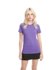 Next Level Apparel Ladies T-Shirt Purple Rush