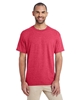 Gildan Adult 50/50 T-Shirt Heather Sport Scarlet Red