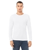 Bella+Canvas Unisex Jersey Long Sleeve T-Shirts White