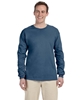 Gildan Adult Ultra Cotton Long-Sleeve T-Shirt Indigo Blue