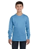 Gildan Youth Heavy Cotton™ Long-Sleeve T-Shirts Carolina Blue