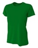 Custom A4 Ladies' Cooling Performance T-Shirts Kelly Green