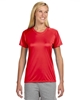Custom A4 Ladies' Cooling Performance T-Shirts Scarlet