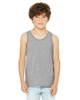 Bella + Canvas Youth Jersey Tanks Athletic Heather