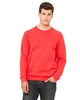 Bella + Canvas Unisex Sponge Fleece Crewneck Sweatshirt Red