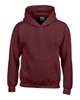 Gildan Youth Heavy Blend™ 8 oz., 50/50 Hooded Sweatshirts Maroon