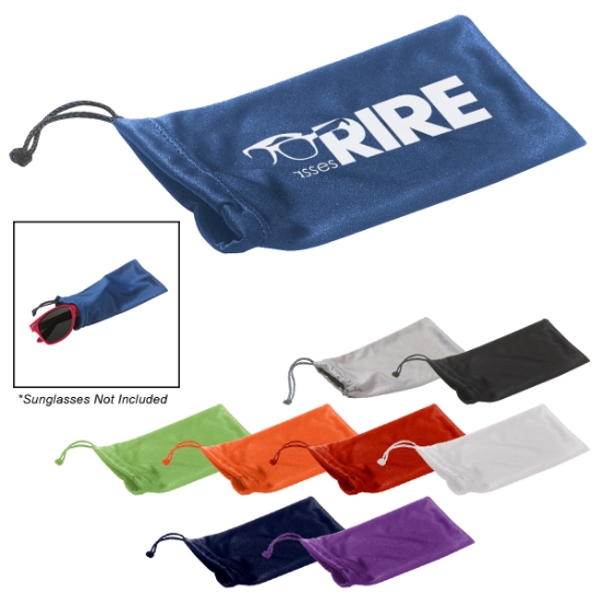 Custom Microfiber Pouch With Drawstring in bulk | Save Your Ink