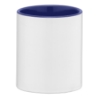11 oz SimpliColor Ceramic Mug w/ ColorPop Blue