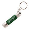 LED Flashlight Keyring Green