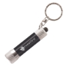 LED Flashlight Keyring Black