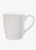 White Stylish Café Mug - 16 oz.