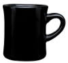 Black CuppaJo Diner Mug - 12 oz.