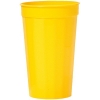 22 oz Fluted Stadium Cup Yellow