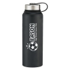 40 Oz. Stainless Steel Invigorate Bottle-Matte Black