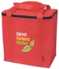 Koozie® Zippered Insulated Grocery Tote-Red