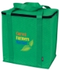 Koozie® Zippered Insulated Grocery Tote-Green