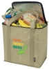 Koozie® Zippered Insulated Grocery Tote-Tan