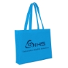 Non-Woven Tote Bags-Light Blue