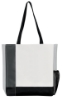 Tri-Tone Tote-White