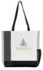 Tri-Tone Tote-White