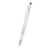 Rexton Incline Stylus Pens Metallic Silver/Silver Accents