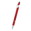 Rexton Incline Stylus Pens Metallic Red/Silver Accents