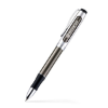 Twist Action Solid Brass Ballpoint Pen Satin Chrome/Gun Metal