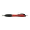 Euro Rubber Click Grip Pen Red