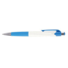 Smoothy Classic Pen White/Light Blue Trim