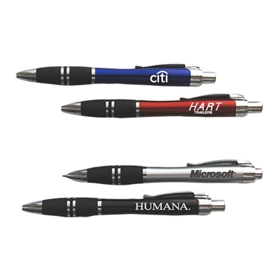 Soft Grip Click Pen