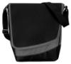 Crossbody Messenger Lunch Cooler Black