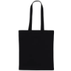Colored Promotional Cotton Tote Bag Black