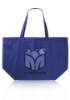 Full Color Sublimation Reusable Tote Bags Blue