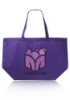 Full Color Sublimation Reusable Tote Bags Purple