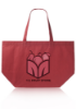 Full Color Sublimation Reusable Tote Bags Red