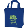 Laminated Non-Woven Grocery Tote Royal Blue