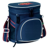 Double Compartment 12 Pack Golf Coolers Navy Blue/White Trim