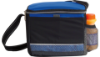 Icy Bright Lunch Cooler Black/Royal Blue Accents