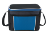 Koozie® Clean Edge Kooler Black/Royal Blue Accents