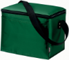 Koozie® Six-Pack Kooler Hunter Green/Black Trim