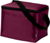 Koozie® Six-Pack Kooler Maroon/Black Trim