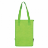 Cross Country - Insulated Lunch Tote Bag Lime Green