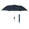 44" Arc Automatic Open Telescopic Folding Umbrella Black