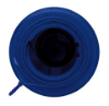 5' Mini Round Tape Measure Translucent Blue