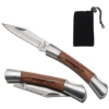 Small Rosewood Pocket Knife-Silver