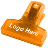 2 1/2" Keep-it Clip Translucent Orange